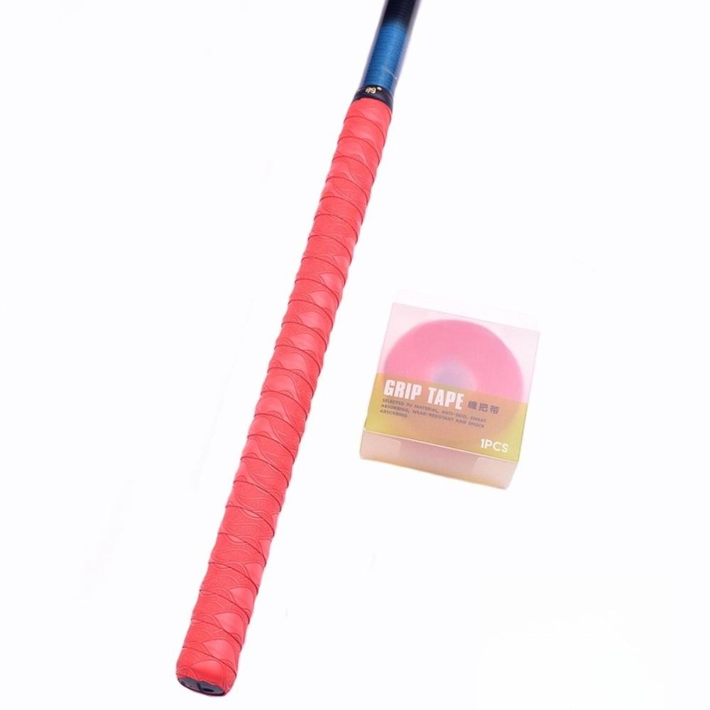 Hand Glue Wrapping Handle with Fishing Rod, Wear-resistant Hand Glue, Bicycle Grip Belt, Sweat-absorbing Belt, Hand Glue. красный