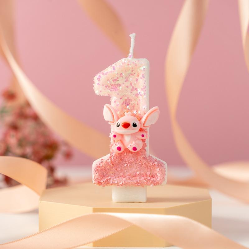 Cute Cartoon Dolls, Creative Digital Birthday Candles, Cake Decoration Design, Carefully Selected Raw Materials, Colorful