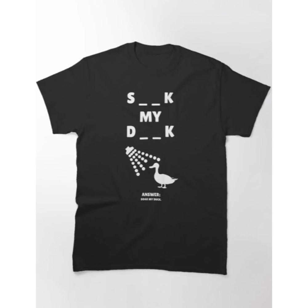 Funny Badminton Shuttlecock Player Adult Humor Sarcasm Shirt Classic T-Shirt L