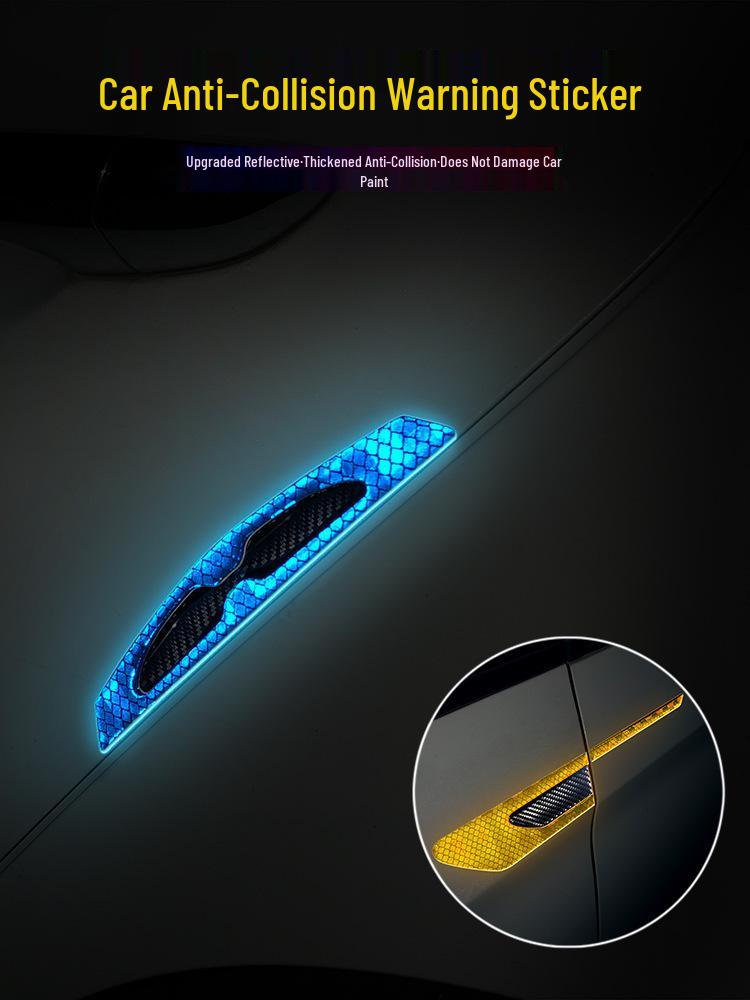 Carbon Fiber Car Body Decoration Stickers & Air Vent Accent