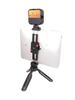 Universal Mobile/Tablet Clip for Live Streaming & Photography, Portable with 1/4" Screw Hole
