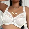 Women Plus Size Lace Comfortable Push Up Breathable Anti Sagging Bra