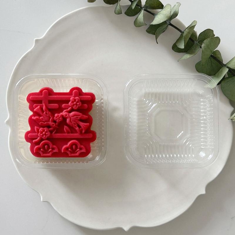 Functional Mooncakes Press Molds Unique Mooncakes Crafting Molds Creative Stamps Set for Making Beautiful Treat
