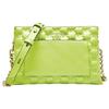 Jet Set Charm Classic Leather Woven Fashion Commuter Shoulder Bag Women Shoulder Bag Lime 32S2LT9C9L-388