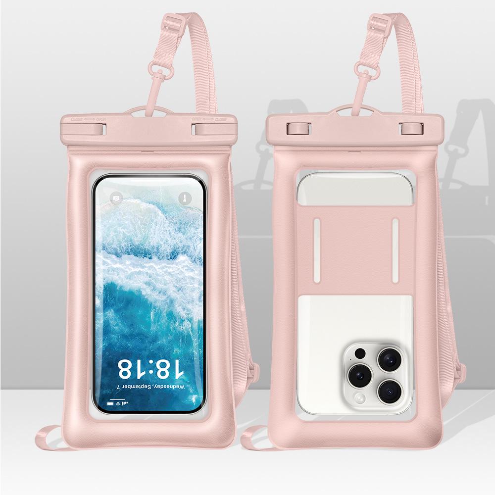 Inflatable Waterproof Floating Phone Case with Touchscreen Access, Eco-friendly, Extra Large Size