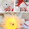 Christmas Glowing Doll, Faceless Beard Doll, Christmas Decoration, 1pc Christmas Ornament with Lights, Christmas Tree Decoration