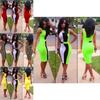 Elegant Colorful Sexy Fashion Bodycon Women Dress Sleeveless Fit Leisure Slim Design