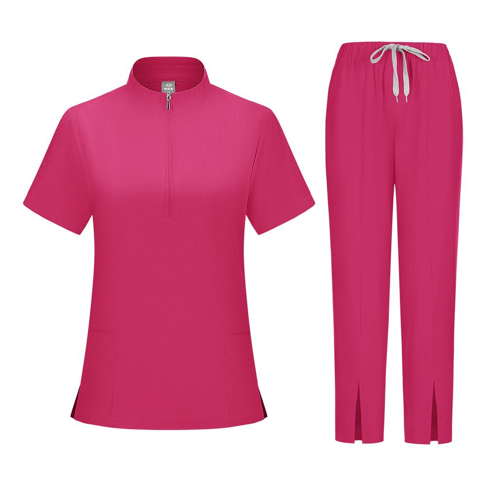 HZMoni Unisex Quick-Dry Dental Uniform Set - Long Pants