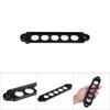 Aluminum Alloy Car Auto Battery Tie Down Brace Mount Bracket Holder Bar Black