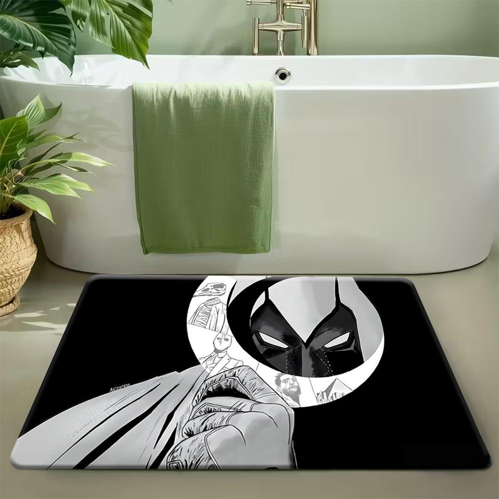 1pc, Floor Mat, Superhero & Classic Hero Themed Doormat, Multiple Sizes, Suitable for Living Room, Bathroom, Kitchen, Hotel,