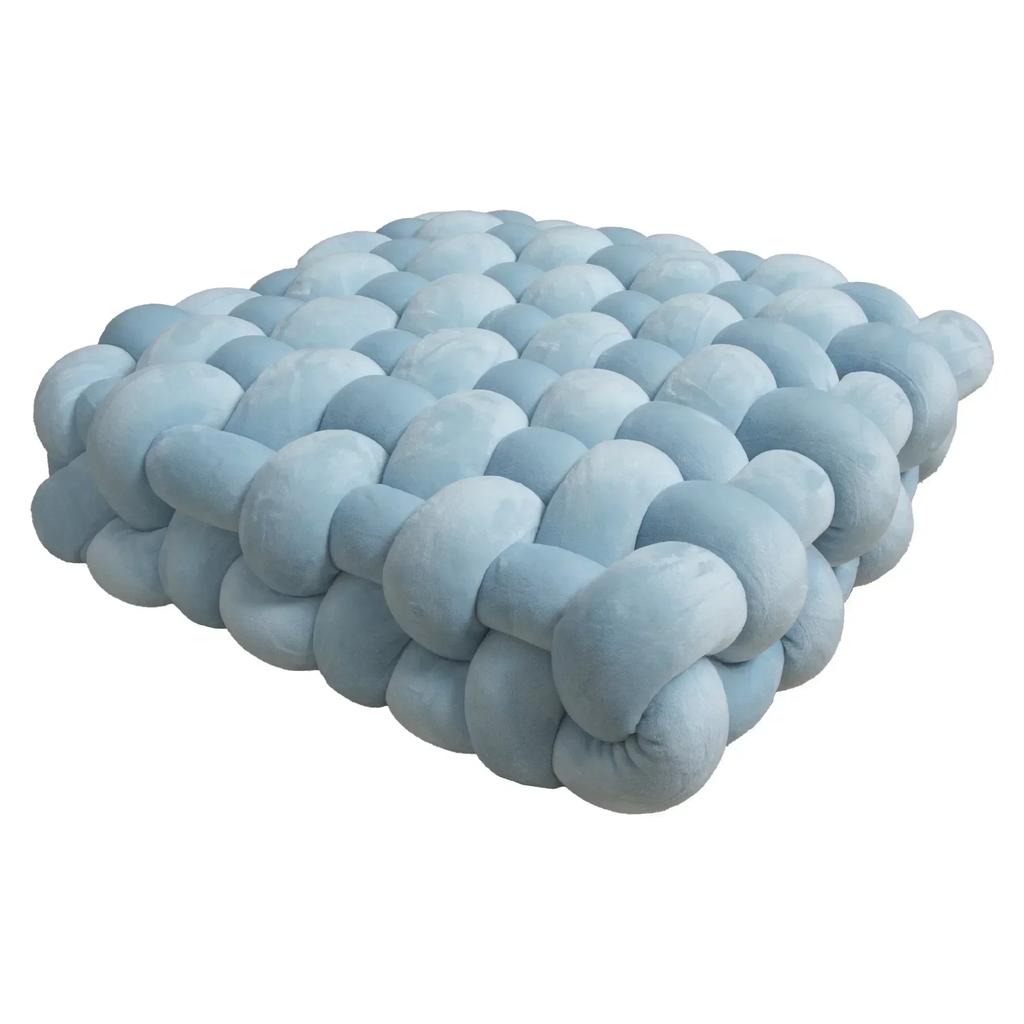 Knotted Square Cushion Nordic Aesthetic Stuffed Pillow Office Chair Decorative Plush Pillow Sleeping Back Knot Hand-made Cushion