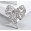 Diamond Butterfly Versatile Simple Brooch Flower Anti-light Pin Clothing Accessories Corsage