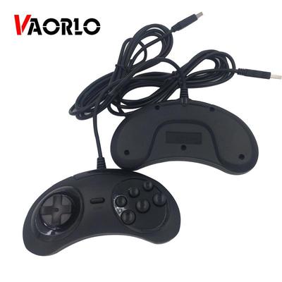 VAORLO USB Gamepad PC Computer Handle Sega Shape USB Interface Retro Gamepad