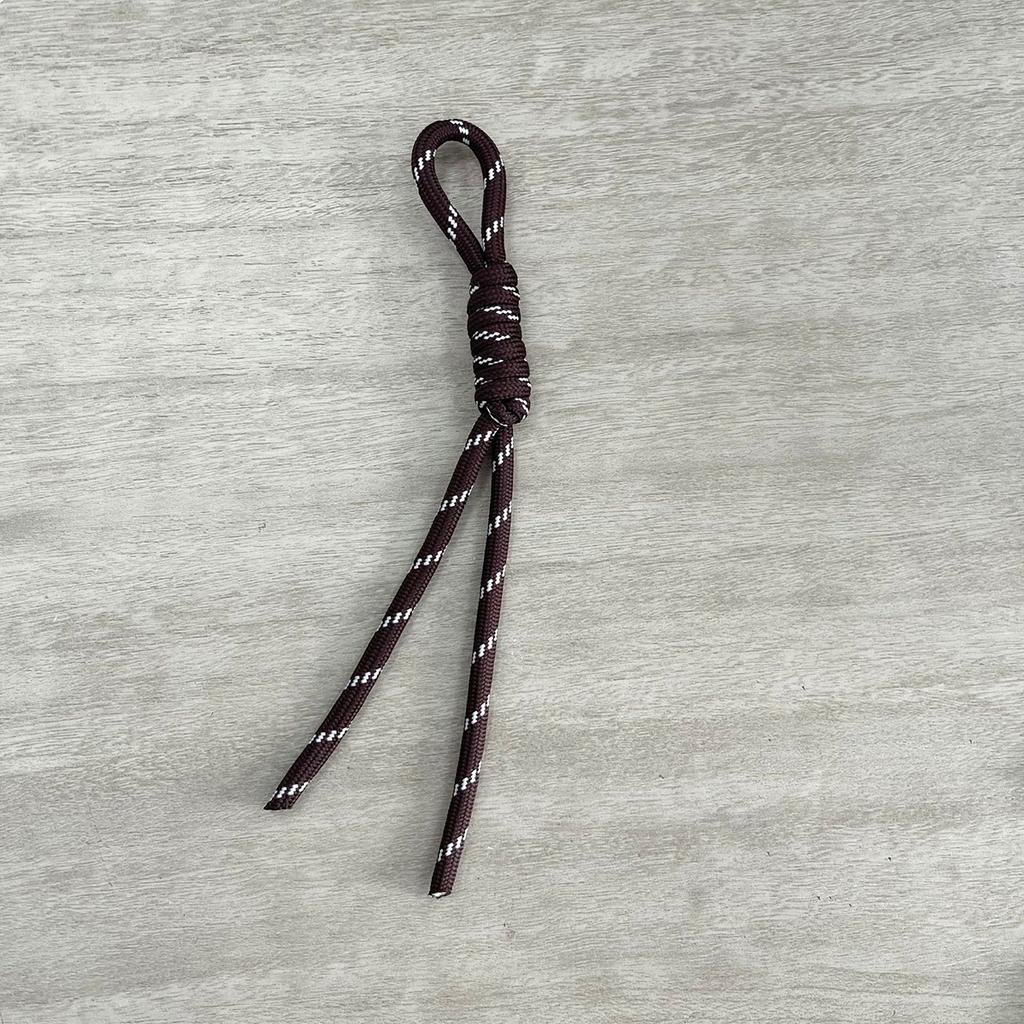 3-5PCS Creative Braided Lanyard Keychain Ins Handmade Knot Nylon Rope Strap Cord for DIY Key Chain Pendants Bags Accessories