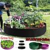 Bolsa para cultivo de plantas de gran capacidad, 15/50/100 galones, macetero de flores para jardín, caja elevada para vegetales, bolsa para cultivo de plantación