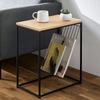 Iris Ohyama Steel Frame Side Stylish Display 25cm Wide X 40cm Deep X 50cm Stylish Interior Natural Table, Table, Approx. High, Design, SFST-247M,