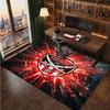 Sheffield United Football Print Crystal Velvet Rug, Comfortable Water Absorbent Non Slip Indoor Floor Carpet