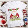 All I Want For Christmas Is Food Tshirt Santa Unisexs and Unisexs Tee MC