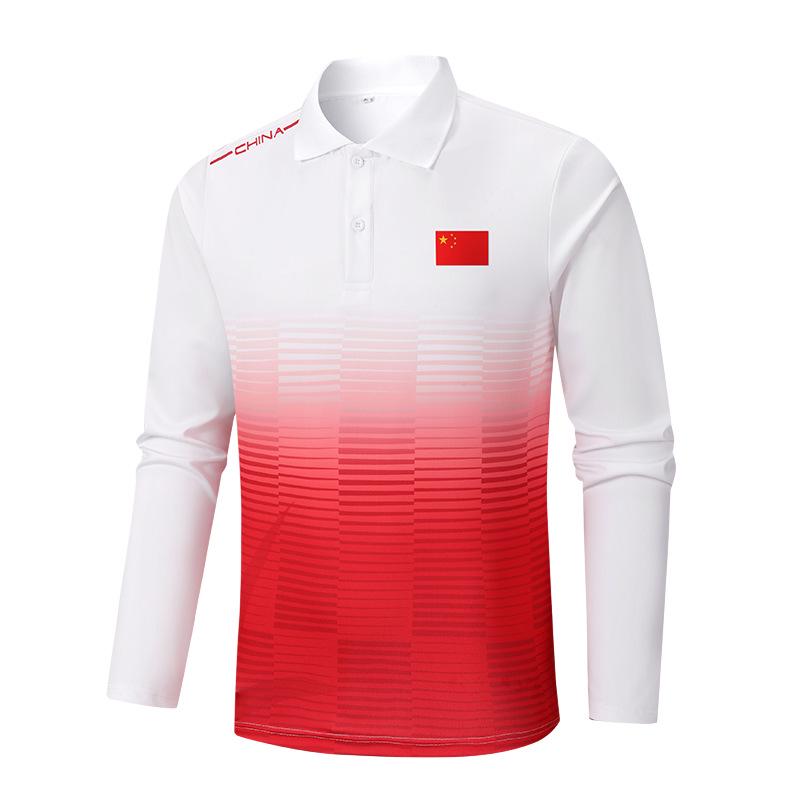 Unisex Spring/Autumn Long-Sleeve Sports Suit: Chinese Team Training Wear & Martial Arts Coach Uniform with Stand-up Collar