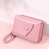 Waterproof Triple Fold Wallet PU Leather Mini Coin Pouch Fashion Simplified Purse  Work