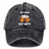 Casual Beer UnisexS Baseball Cap with a Cheerful Beer Print Perfect for Everyday Relaxation