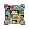 Mafaldaes manga anime cartoon Printed Pillowcases Cushion Cover  Pillow Covers Warm Home Decor Zippered Multi Size
