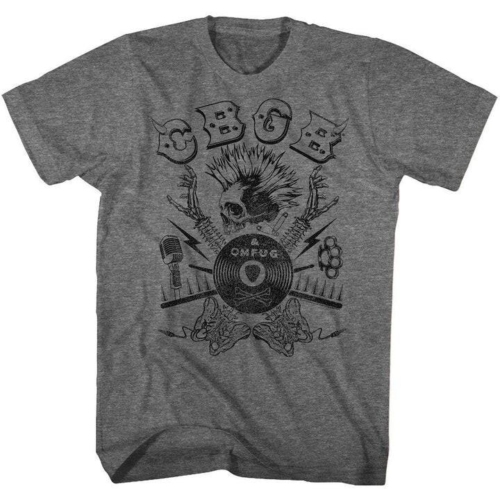 Klasické CBGB Unisex Unisex S-5XL Tričko 11D947 Unisex Tričko