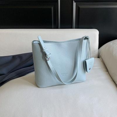 Trend Bag Women's New Summer Versatile Shoulder Bag Casual Texture Bucket Bag
