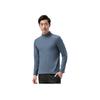Anta Champion Outdoor Series Sports Casual Simple Solid Color Knitted Sweater Men Tops Dark-Blue 152510404-3