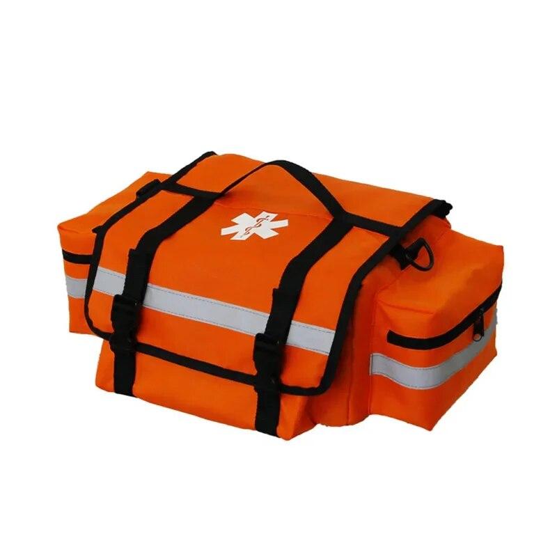 First Aid Medical Bag Outdoor Emergency Rescue Large Sorted Storage Bag Multi-pocket Waist Bag Camping Survival Trauma Backpack