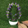 Forty Simulation Heartshaped One Pinecones Artificial Flower Plants Potted