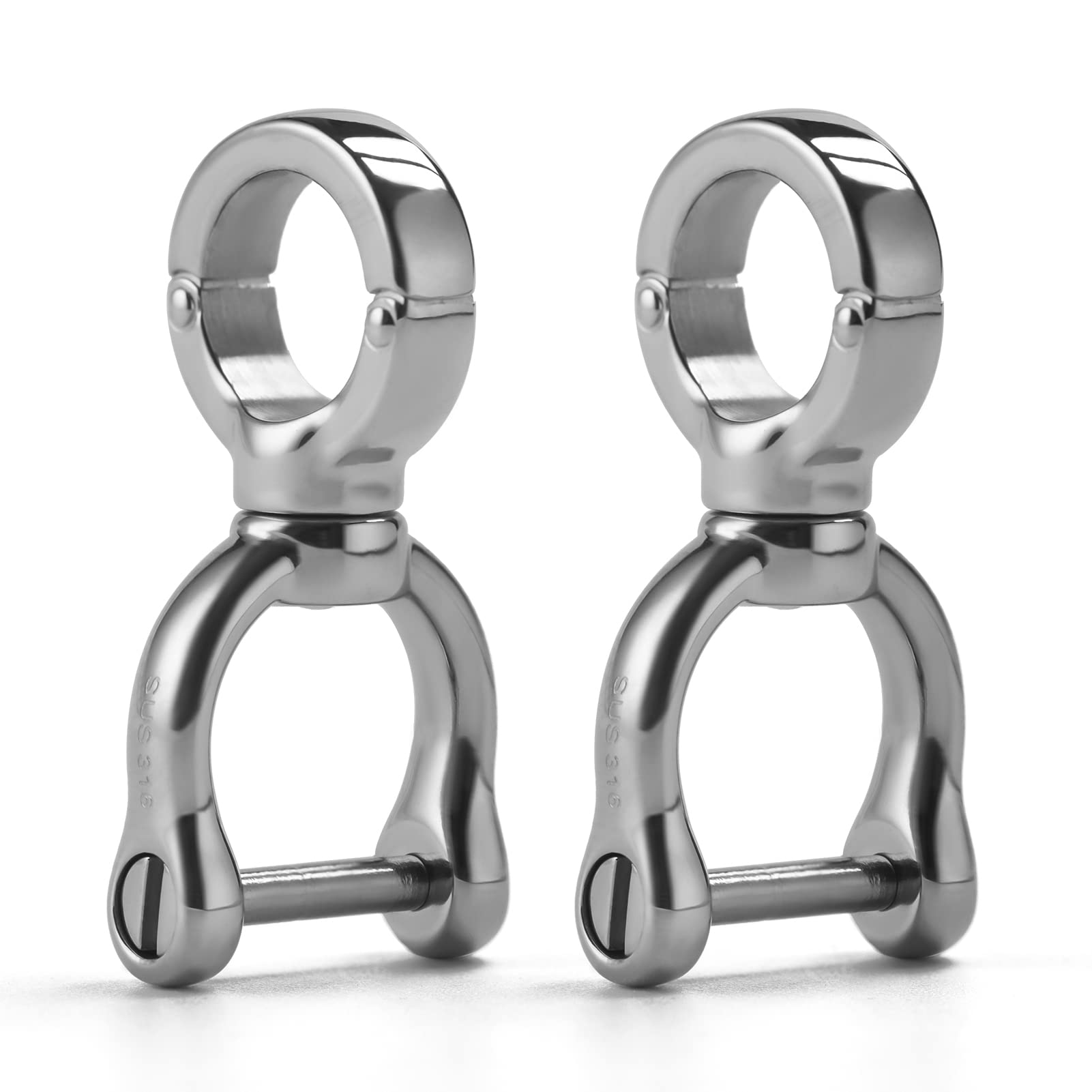 

Хобби DIY Кожа Запасной ключ Держатель для ключей Сталь 2 [TISUR] D-кольцо, Ремесло, Фурнитура, Чехол, Вращающийся на 360 градусов, Защита от кражи (Нержавеющее D-кольцо,