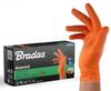 Rękawice Nitrylowe Diamond Pomarańczowe L 8-9 /50Szt.