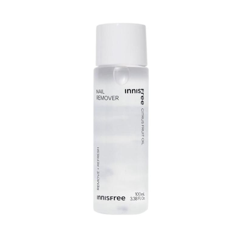Innisfree Nail Remover 100ml | Gentle Nail Polish Remover | Quick Clean Acetone-Free Nail Care Solution