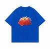 Melting Apple Apple Of Your Eyes Tshirt Unisex Women Aesthetic Fruit Graphic Tee Oversized Streetwear Cotton Casual Short Sleeve