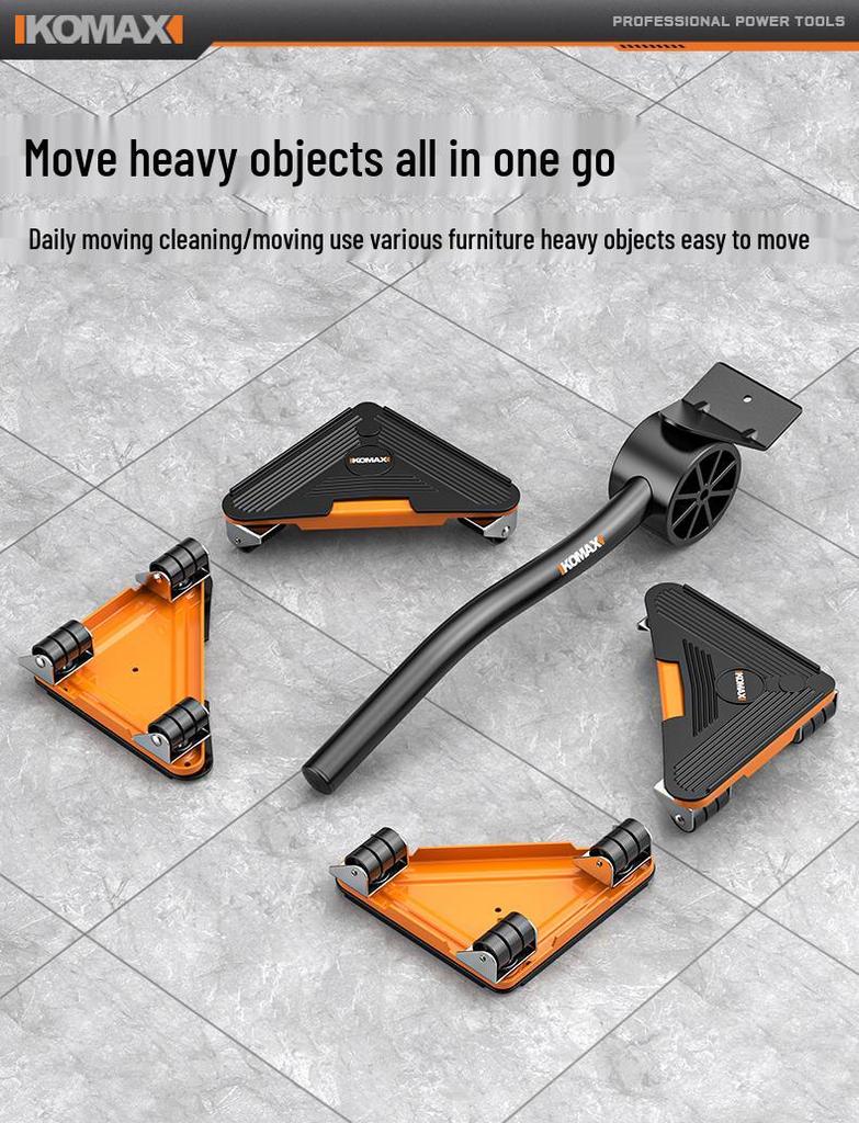 Universal Caster Wheel for Moving Heavy Furniture and Sofas