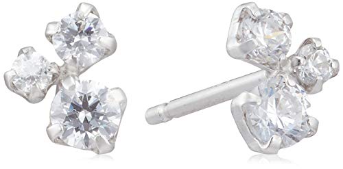 Canal 4℃ K10 White Gold Earrings 15163-615-3211-00-00