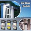 Solar Clip Light Automatically Turns On At Night, Human Body Induction Wall Light, Garden Camping Outdoor Waterproof Garden Light
