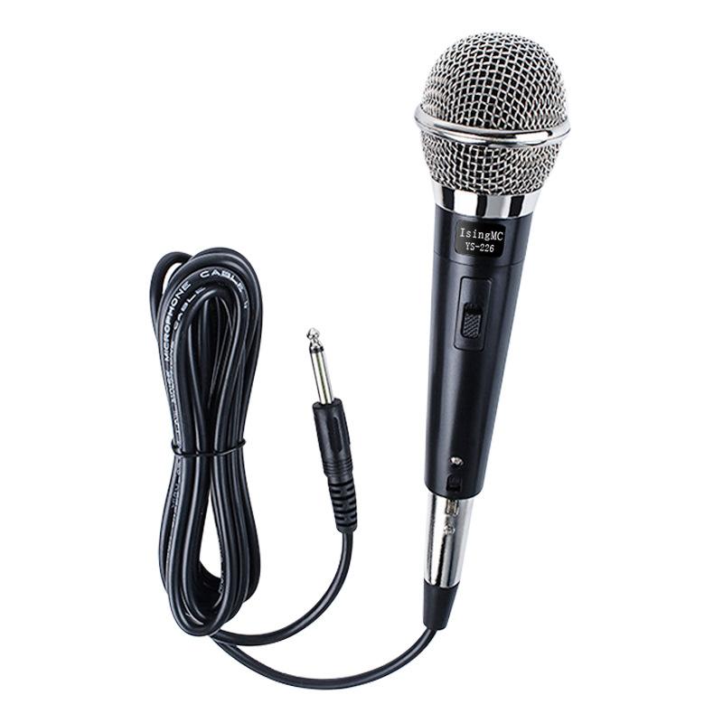 Karaoke Microphone Handheld Professional Wired Dynamic Microphone Clear Voice Mic for Karaoke Part Vocal Music Performance