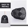 Bedroom Pendant Lamp Shade Black S Hand Woven Bohemian Lampshade Indoor Light Cover Rustic Decorative Hanging Lamp Cover