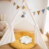 Yousheng Baby Banner Flag Nursery Garland Triangle Bunting Flag Soft Fabric Vivid Color Kids Banner Nursery Decor