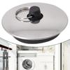 Rubber Sink Stopper with Ring for 40mm Drain Hole In Kitchen & For Bathtub