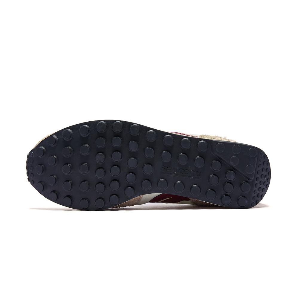 SAUCONY Trainer 80 Original Beige Burgundy Unisex Sneakers Cream S70883-2