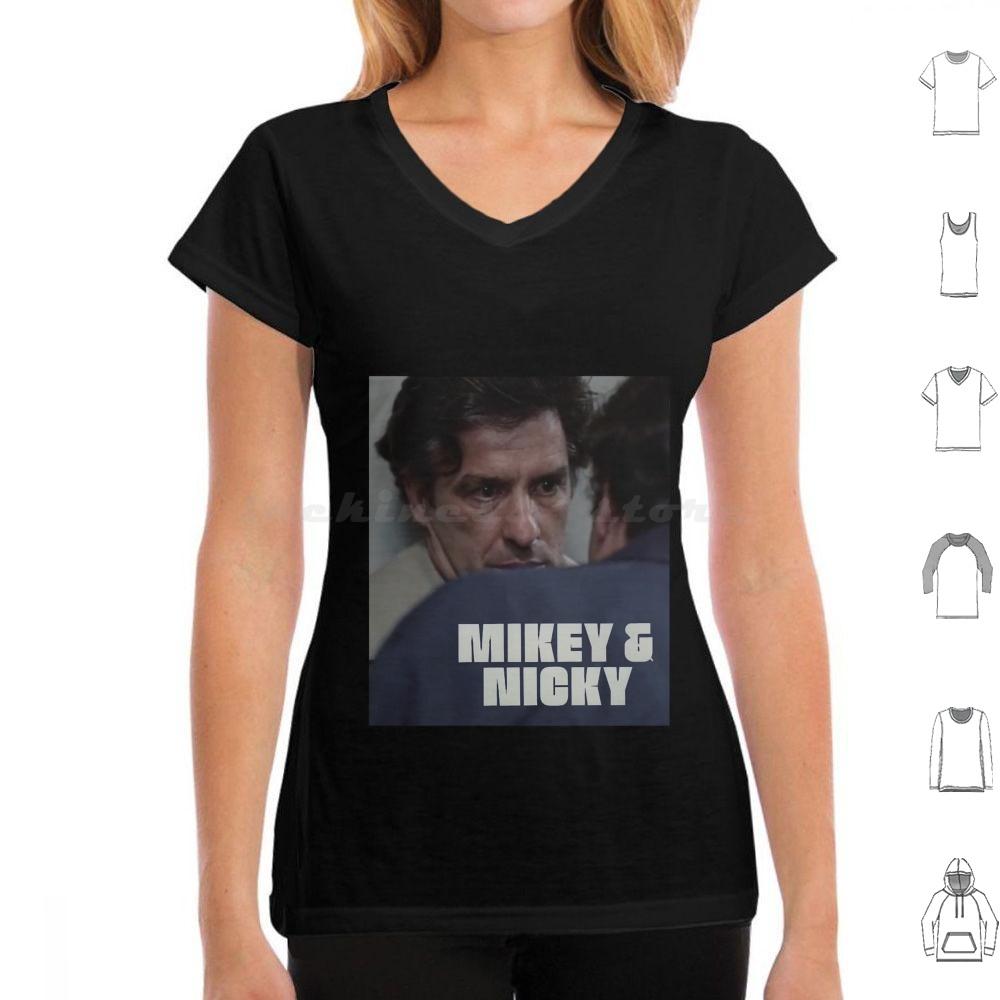 Mikey  Amp  Nicky 1976 T Shirt Cotton Men Women DIY Print Gena Rowlands John Cassavetes A Woman Under The Influence Film