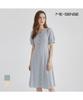 MESENSE Striped Short Sleeve Dress_Mb36Opsd01A