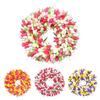 Beautiful Fine Texture Wreath Decor Elegant Handmade Plastic Holiday Wreath for Home