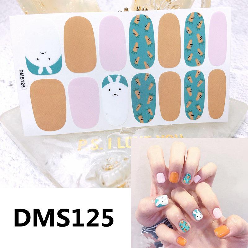 New Adorable Cartoon Expression Nail Stickers - Fun, Cute, No-Bake Design