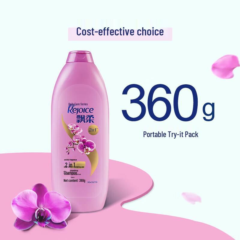 Rejoice Daily Care Hydrating & Smoothing Shampoo 170g with Ice Sleeve