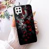 For Samsung Galaxy A22 4G A225F 5G A226B Cute Flower Butterfly Cat Painted Case For Samsung A22 Soft Silicone TPU Phone Cases