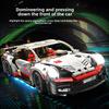 Building Block Boy Puzzle Assemble Remote Control Racing Model DIY Toy